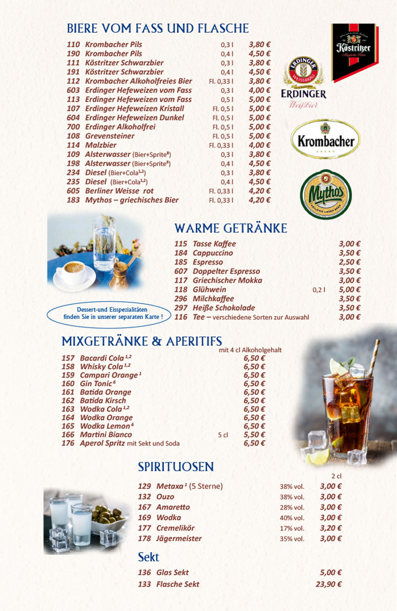 Restaurant Rhodos Berlin-Mahlsdorf Speisekarte 11