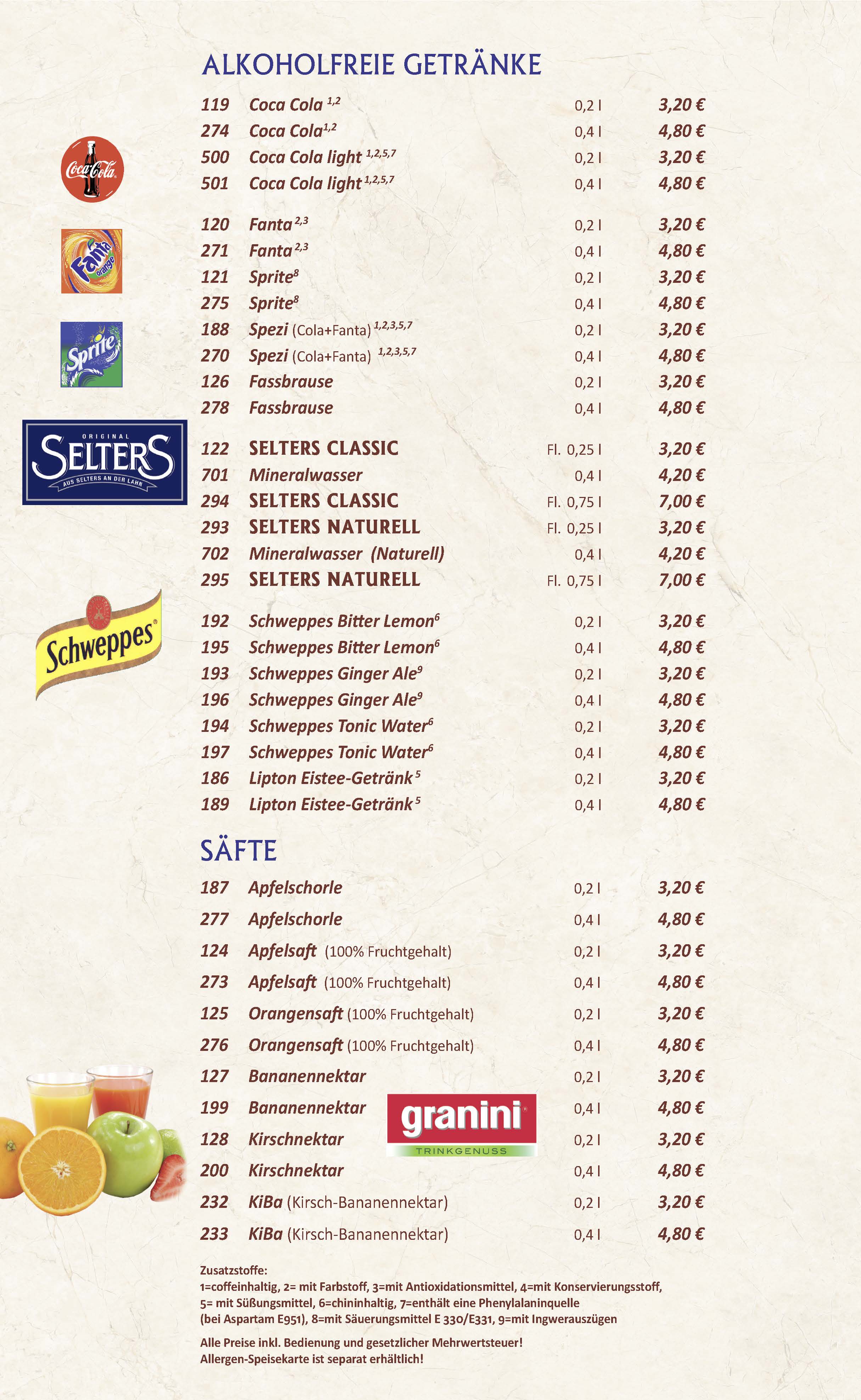 Restaurant Rhodos Berlin-Mahlsdorf Speisekarte 10